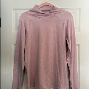 Apana Soft Pink Cowl Neck Top